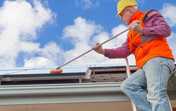 Stevenstone soft wash roof cleaning